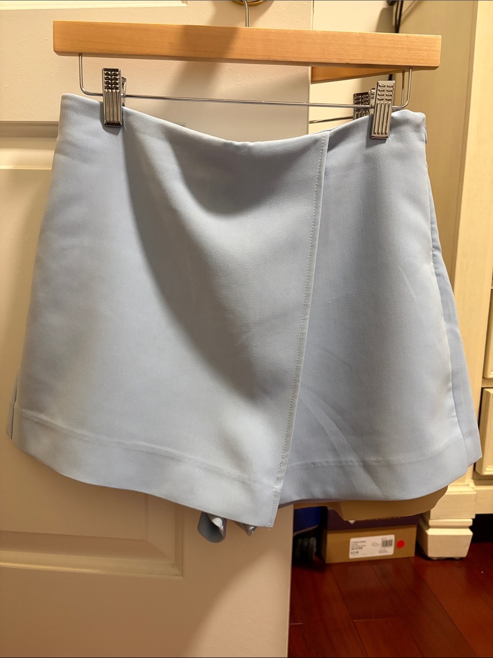 Zara Light Blue Wrap Skort